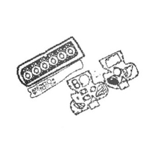 RE527833 Zestaw uszczelek silnika John Deere