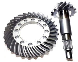 Atak kół  komplet wałek i koło John Deere RE206076