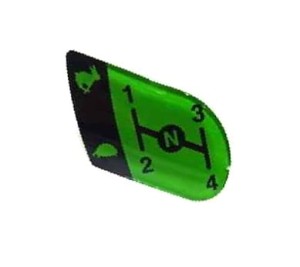 V33028200 Naklejka dźwigni zmiany biegów 1 2 3 4 Valtra