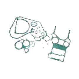 U5LB1319 Zestaw uszczelek silnika dół Massey Ferguson