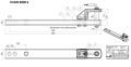 Zaczep dolny New Holland Case Claas Massey Ferguson 10.820.9900.2-A02