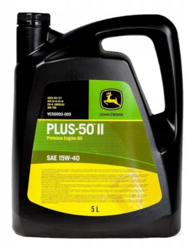 Olej John Deere Plus 50 II 5L — zastosowanie w ciągniku