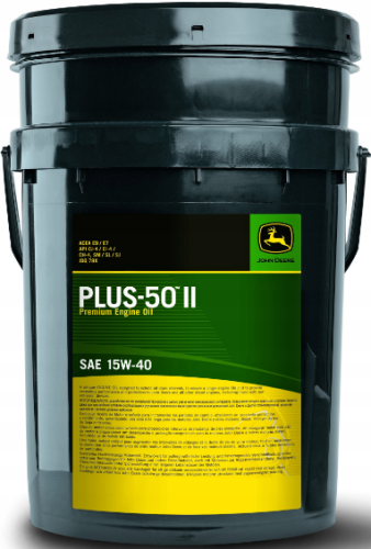 Olej John Deere Plus 50 II 20L — zastosowanie w ciągniku