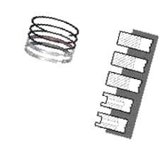 3050150R92 Pierścienie NPR STD CASE