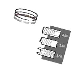 293181A1 Pierścienie STD CASE